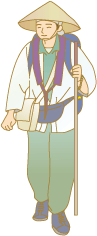 現在のお遍路さん